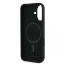 Karl Lagerfeld KLHMP16SSKCHPPLK iPhone 16 6.1" czarny/black hardcase Silicone Double Heads Print MagSafe