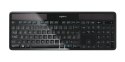Klawiatura Logitech Wireless Solar Keyboard K750 Uniwersalne RF Wireless QWERTZ Niemiecki Czarny