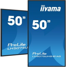 Monitor Iiyama ProLite LH5075UHS-B1AG - Przekątna 50