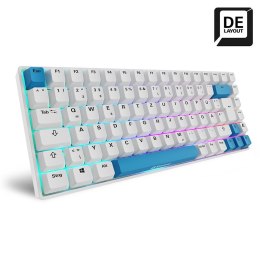 Sharkoon SKILLER SGK50 S3 PBT klawiatura Gaming USB QWERTZ Niemiecki Biały