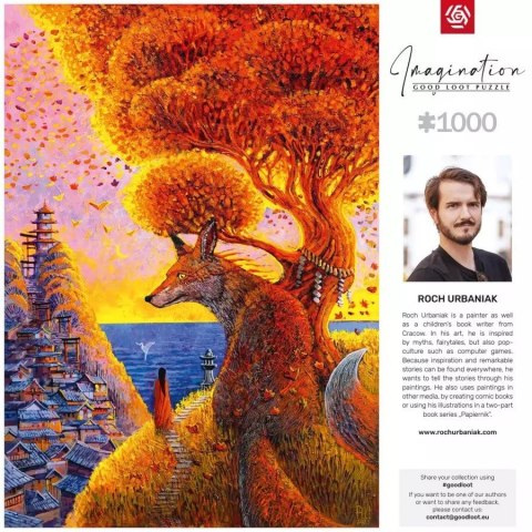 Good Loot Imagination Puzzle: Roch Urbaniak Benkei 1000 elementów