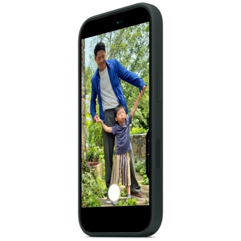 Etui Apple Silicone Case MagSafe do iPhone 17 czarny