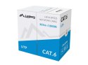 Kabel LAN Lanberg Cat.6 UTP Solid CU CPR + Fluke Passed | LCU6-11CU-0305-S
