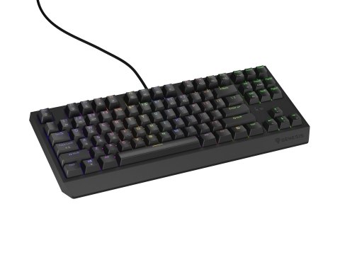 Klawiatura GENESIS Thor 230 TKL Gaming USB + RF Wireless + Bluetooth QWERTY Czarny