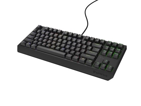 Klawiatura GENESIS Thor 230 TKL Gaming USB + RF Wireless + Bluetooth QWERTY Czarny