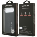 Etui AMG Silicone Oversize Rhombs MagSafe do iPhone Air czarny