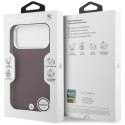 Etui BMW Sign Full Wrapped Metal MagSafe do iPhone 17 Pro Max czerwony