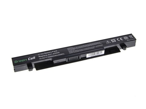 Green Cell baterie dla Asus A550, R510, R510C, X550, Li-Ion, 14.8V, 2200mAh, AS58