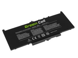 Green Cell baterie dla Dell Latitude E7270, E7470, Li-Pol, 7.6V, 5800mAh, DE135