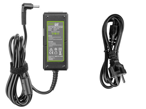 Green Cell ładowarka ASUS 19V, 2.37A, 45W, AD40P zabezpieczenie przed przegrzaniem