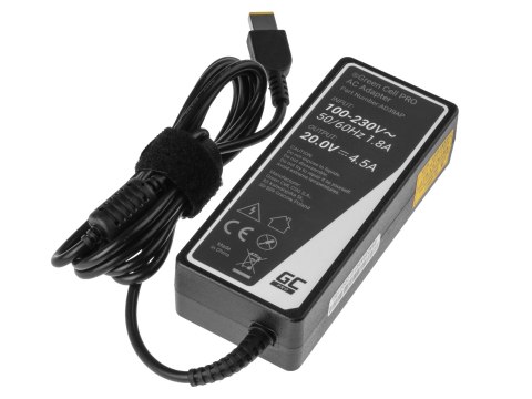 Green Cell ładowarka Lenovo Green Cell 20V, 4.5A, 90W, AD39AP