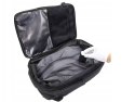 Plecak podróżny kabinowy z pompką NOVEEN CTB500, 40x20x25cm, czarny