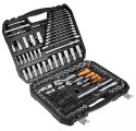 Zestaw kluczy nasadowych10-216, 216 szt, rozmiary 1/2, 1/4, 3/8, walizka, NEO TOOLS