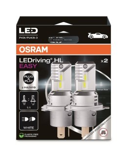 Żarówka LED (Zestaw 2szt.) H19/H4 12V 19.0/18.7W P43T/PU43t-3 bez homologacji drogowej LEDriving HL EASY, biała 6500K