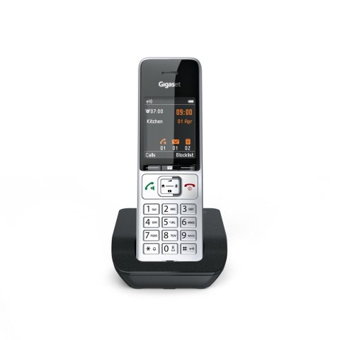 Telefon bezprzewodowy Gigaset 500 Comfort ECO DECT GAP CAT-iq srebrny
