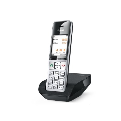 Telefon bezprzewodowy Gigaset 500 Comfort ECO DECT GAP CAT-iq srebrny