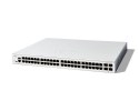 Switch Cisco C1300-48T-4X łącza sieciowe Zarządzany L2/L3 Gigabit Ethernet (10/100/1000) Biały