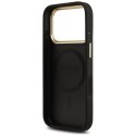 Etui Guess 4G PU Classic Logo MagSafe do iPhone 17 Pro czarny