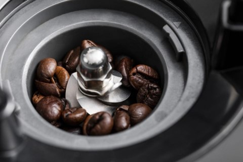 Gorenje Ekspres do kawy GFACM20S Ciśnienie pompy 20 bar, Odłączany spieniacz do mleka, Automatyczny, 1350 W, Stal nierdzewna