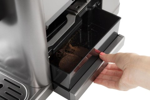 Gorenje Ekspres do kawy GFACM20S Ciśnienie pompy 20 bar, Odłączany spieniacz do mleka, Automatyczny, 1350 W, Stal nierdzewna