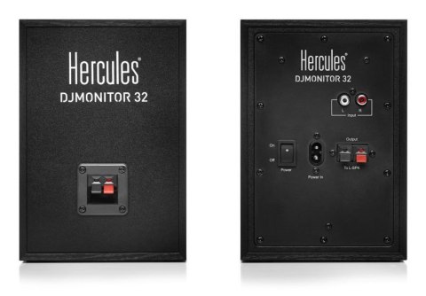 Hercules DJMonitor 32 Czarny Przewodowa 30 W