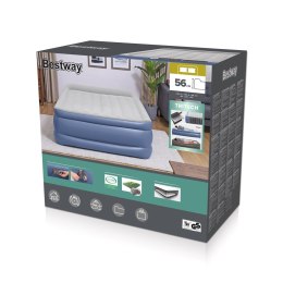 Bestway 67614 / 23 dmuchany materac Podwójny materac Niebieski, Biały Unisex