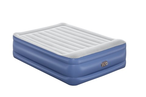 Bestway 67614 / 23 dmuchany materac Podwójny materac Niebieski, Biały Unisex