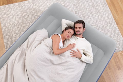 Bestway 67614 / 23 dmuchany materac Podwójny materac Niebieski, Biały Unisex