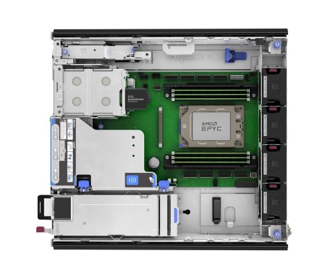 HPE ProLiant DL145 Gen11 8124P 2.45GHz 16c 1P 2x32GB-R 2SFF NS204i-u 2x1000W PS EMEA Server P79815-425