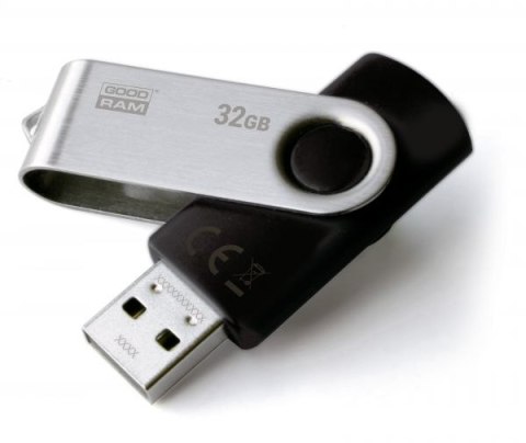 Pendrive GOODRAM UTS2 32 GB (32 GB /USB 2.0 /Czarno-srebrny )