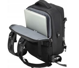 Plecak podróżny kabinowy NOVEEN CTB400, 40x20x25cm, czarny