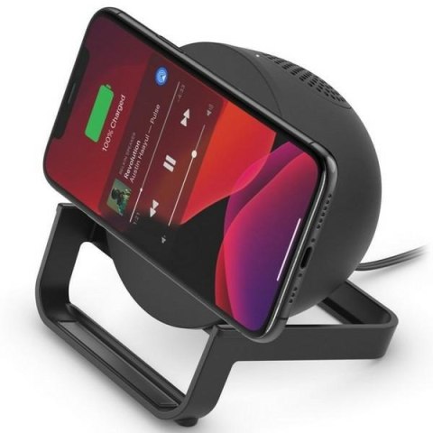 Belkin Ładowarka indukcyjna+głośnik 10W czarny/black AUF001VFBK