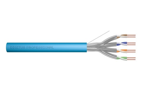 Kabel sieciowy DIGITUS bulk - 100 m - light blue