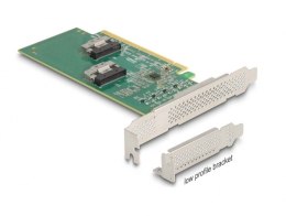 Delock PCI Express 4.0 x16 Karte zu 4 x SFF-8639 N