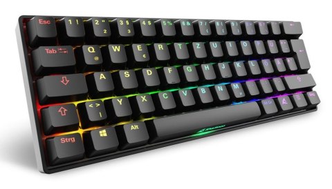 Klawiatura Sharkoon Gaming Keyboard Skiller SGK50S4 Gen2 czarno-żółty RGB