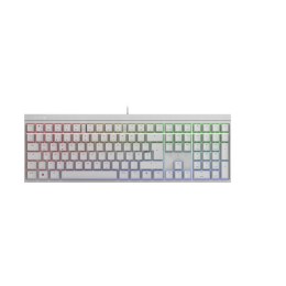 Klawiatura mechaniczna CHERRY MX 2.0S RGB biała przewodowa
