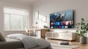 Telewizor TCL 55P69K LED 55'' 4K Ultra HD Google TV Dolby Atmos DVB-T2 Czarny