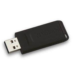 Verbatim USB flash disk, USB 2.0, 128GB, Slider, czarny, 49328