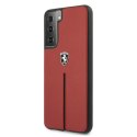 Ferrari FEOSIHCS21MRE S21+ G996 czerwony/red hardcase Off Track Leather Nylon Stripe