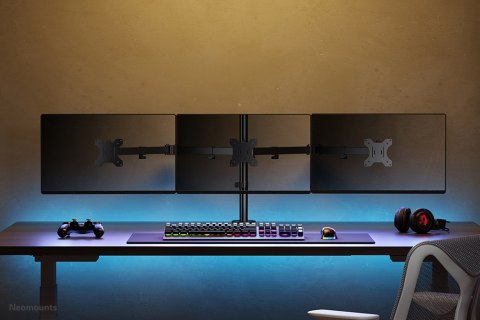 Neomounts FPMA-D550D3BLACK uchwyt / stojak do monitorów 68,6 cm (27") Biurko Czarny