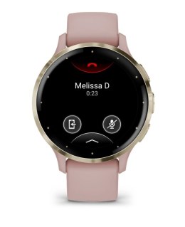 Zegarek sportowy Garmin Venu 3S AMOLED 41mm Golden Rose