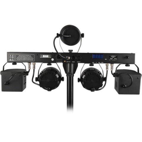 LIGHT4ME BELKA LED PAR DERBY LASER - Multiefekt świetlny, zestaw, oświetlenie disco