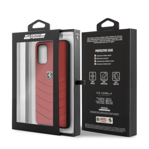 Ferrari Hardcase FEHQUHCS67RE S20+ G985 czerwony/red Heritage