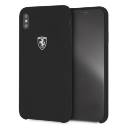 Ferrari Hardcase FEOSIHCI65BK iPhone Xs Max czarny/black Silicone Off track