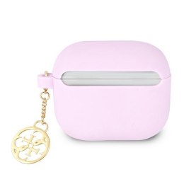 Guess GUA3LSC4EU AirPods 3 cover fioletowy/purple Charm 4G Collection
