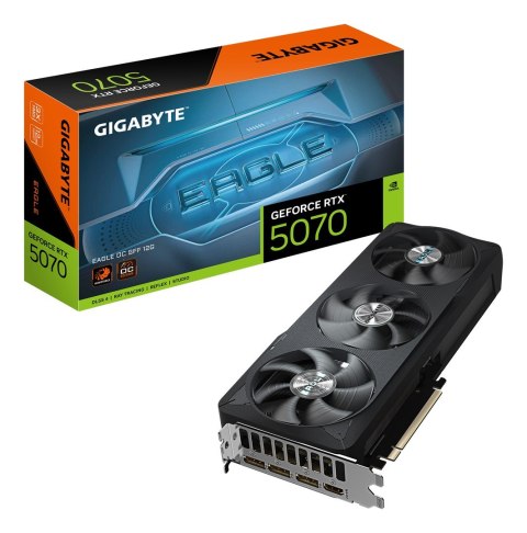 Karta graficzna VGA PCIE16 RTX5070 12GB GDDR7/GV-N5070EAGLE OC-12GD GIGABYTE