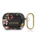 Guess GUACAPTPUBKFL04 AirPods Pro cover czarny/black N.4 Flower Collection