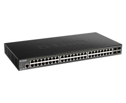 D-Link DGS 1250-52X - Przełącznik - Inteligentny - 48 x+ 4 10 Gigabit SFP+ - Przełącznik - Światłowód