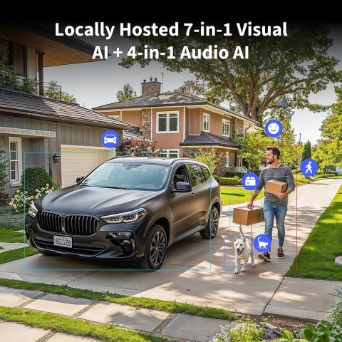 Kamera Aqara Camera Hub G5 Pro (PoE) w kolorze szarym