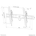 Neomounts WL35S-850BL18 uchwyt do telewizorów 2,18 m (86") Czarny